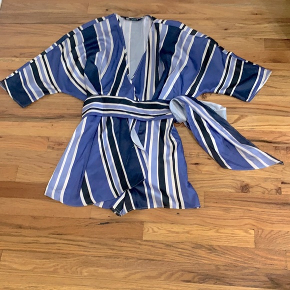 Blue Shorts Jumper from Zara - Picture 1 of 5